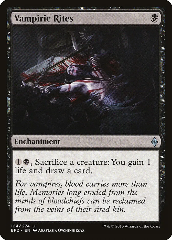 Vampiric Rites Front Face