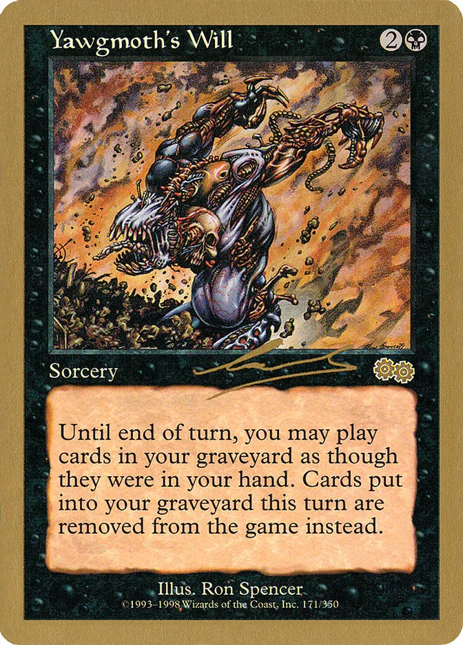 Yawgmoth's Will Front Face