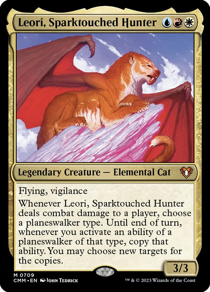 Leori, Sparktouched Hunter Front Face