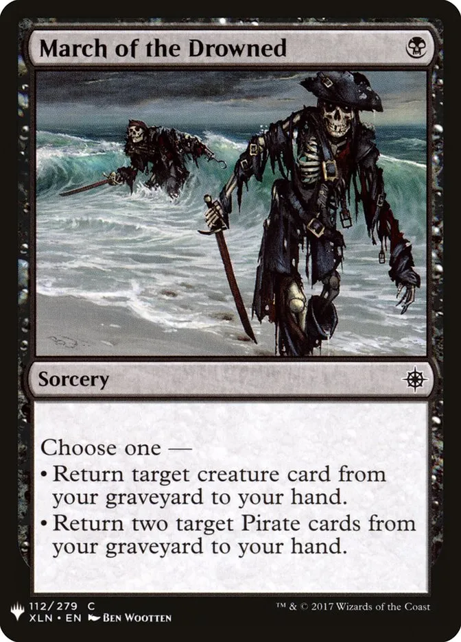 March of the Drowned Front Face