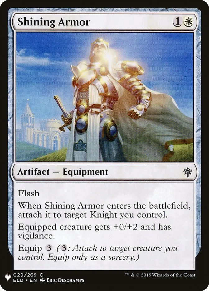 Shining Armor Front Face