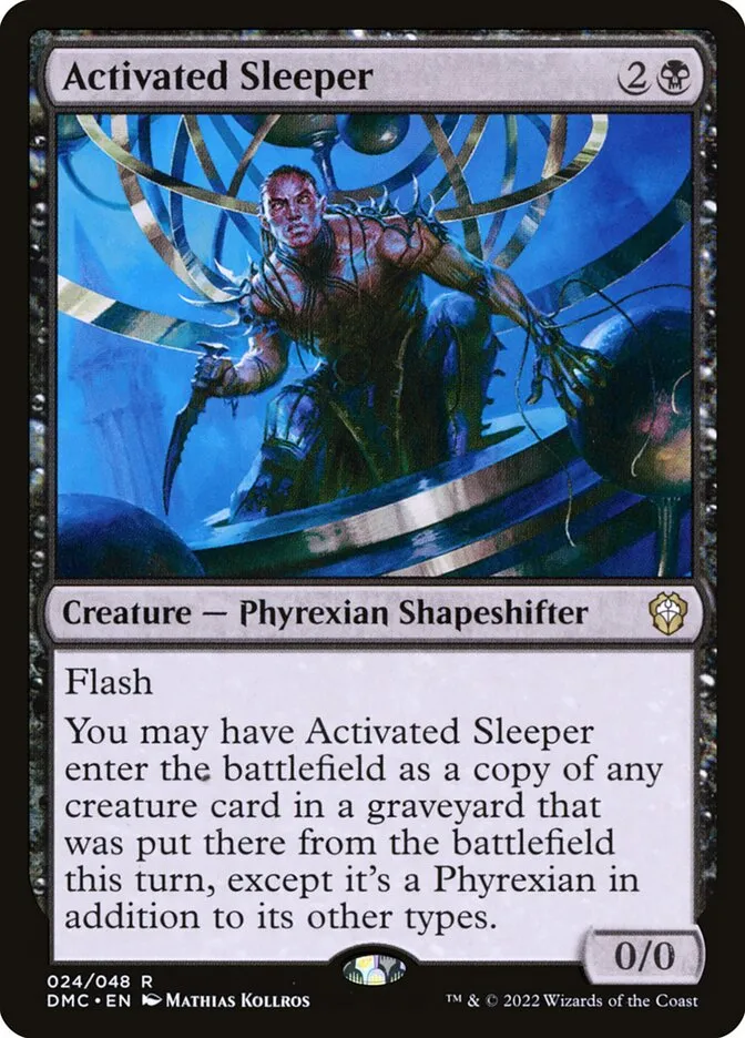 Activated Sleeper Front Face