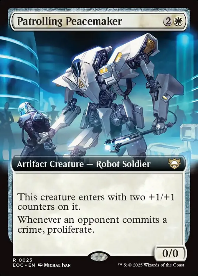 Patrolling Peacemaker Front Face