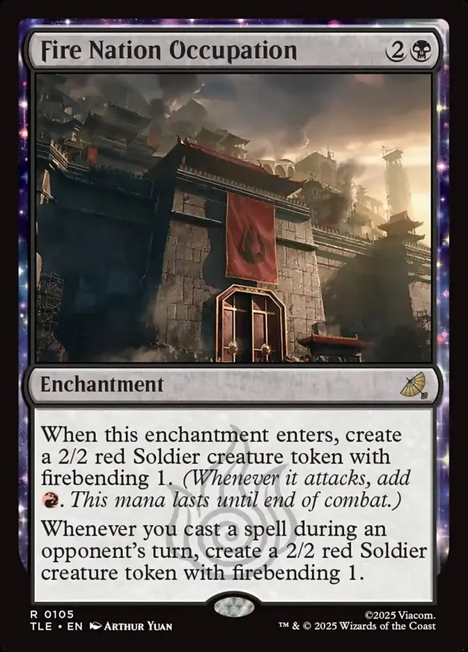 Fire Nation Occupation Front Face