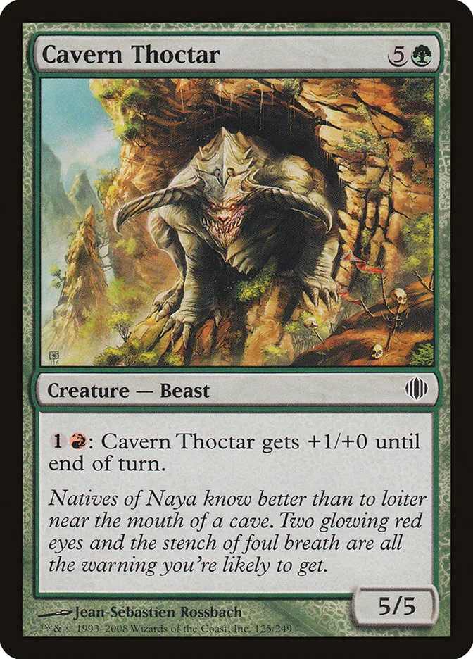 Cavern Thoctar Front Face