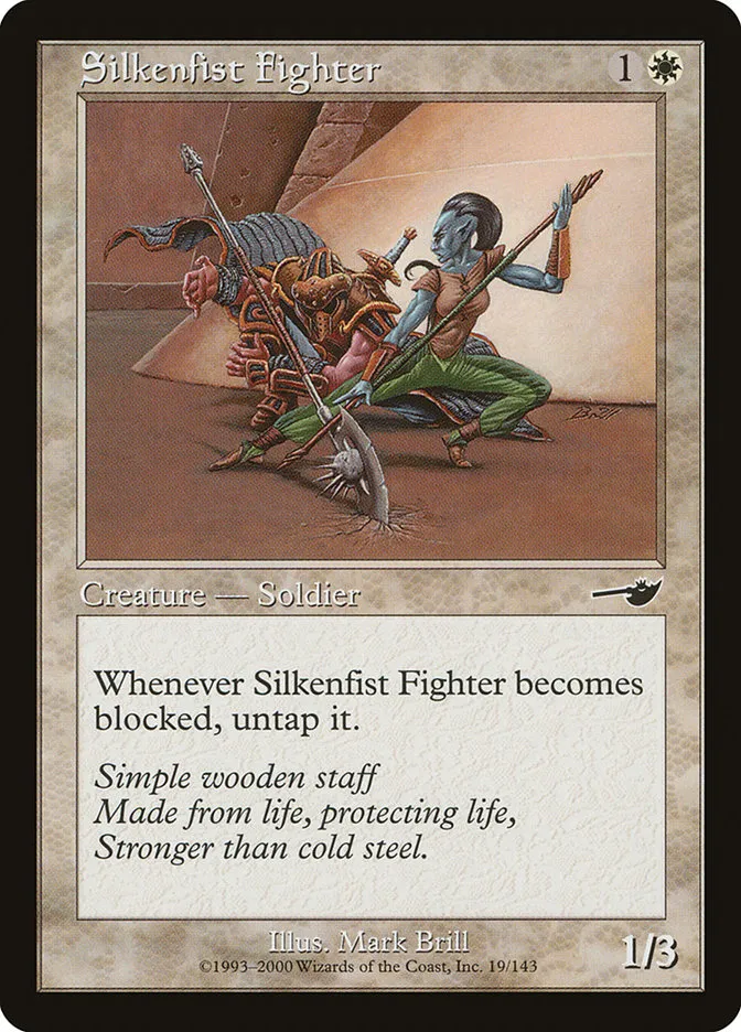 Silkenfist Fighter Front Face
