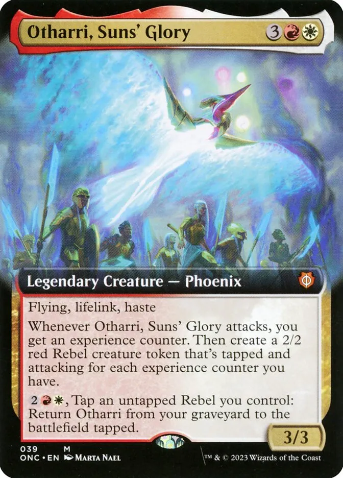 Otharri, Suns' Glory Front Face