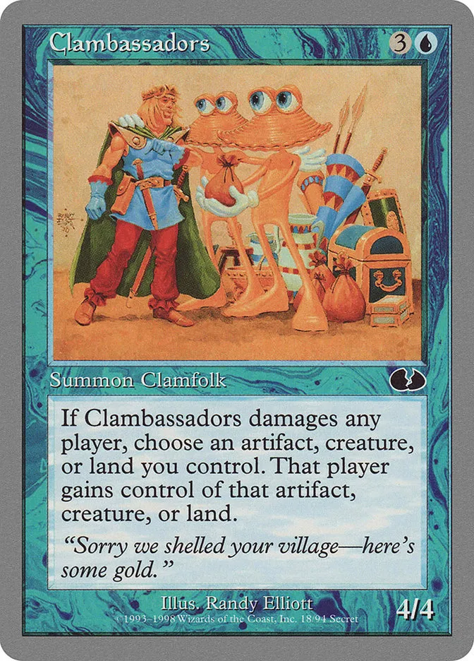 Clambassadors Front Face