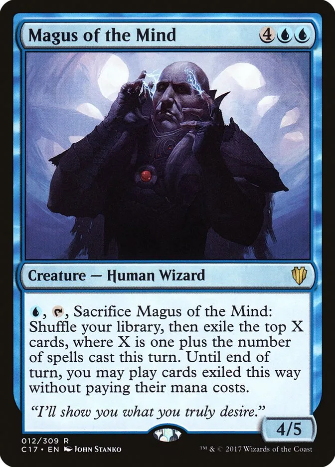 Magus of the Mind Front Face