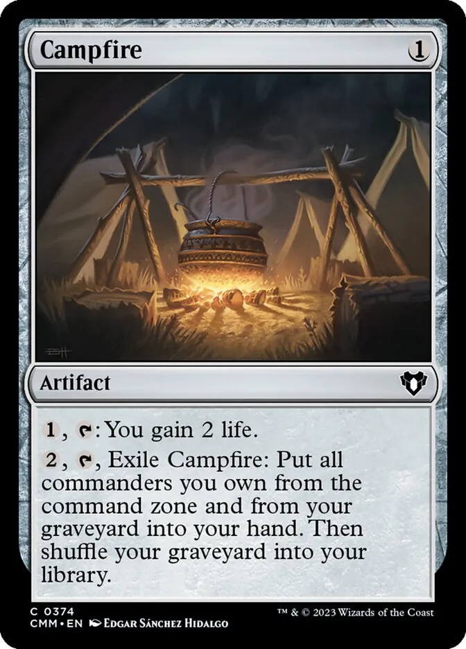 Campfire Front Face