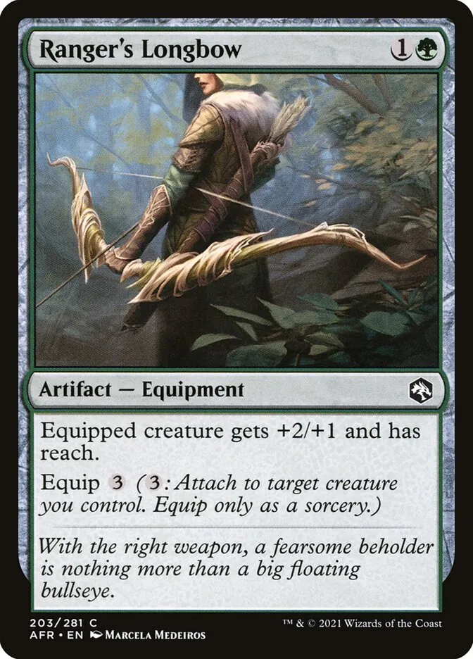 Ranger's Longbow Front Face
