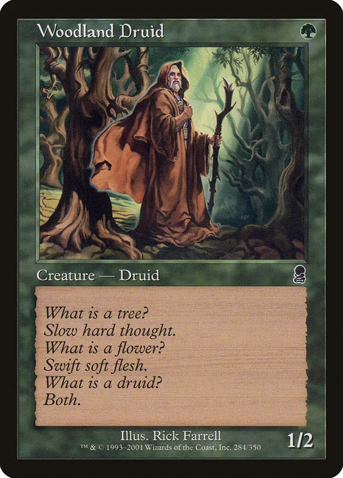 Woodland Druid Front Face