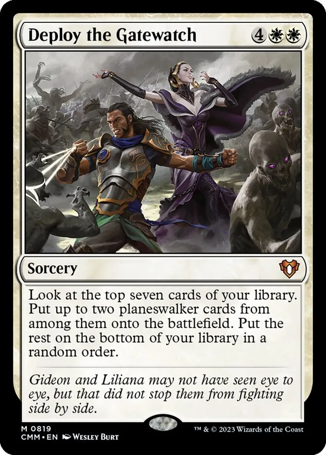 Deploy the Gatewatch Front Face