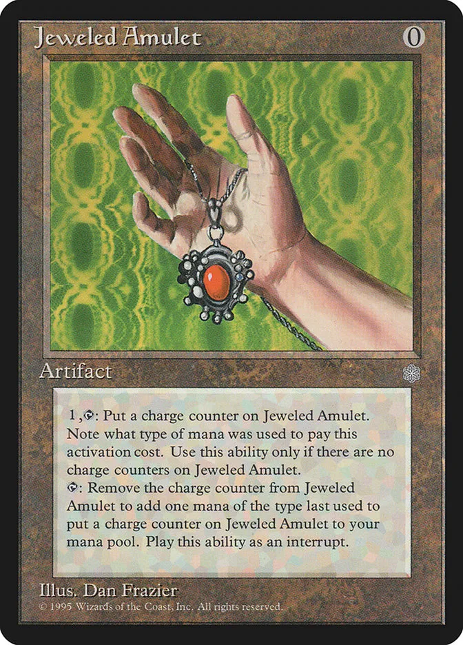 Jeweled Amulet Front Face