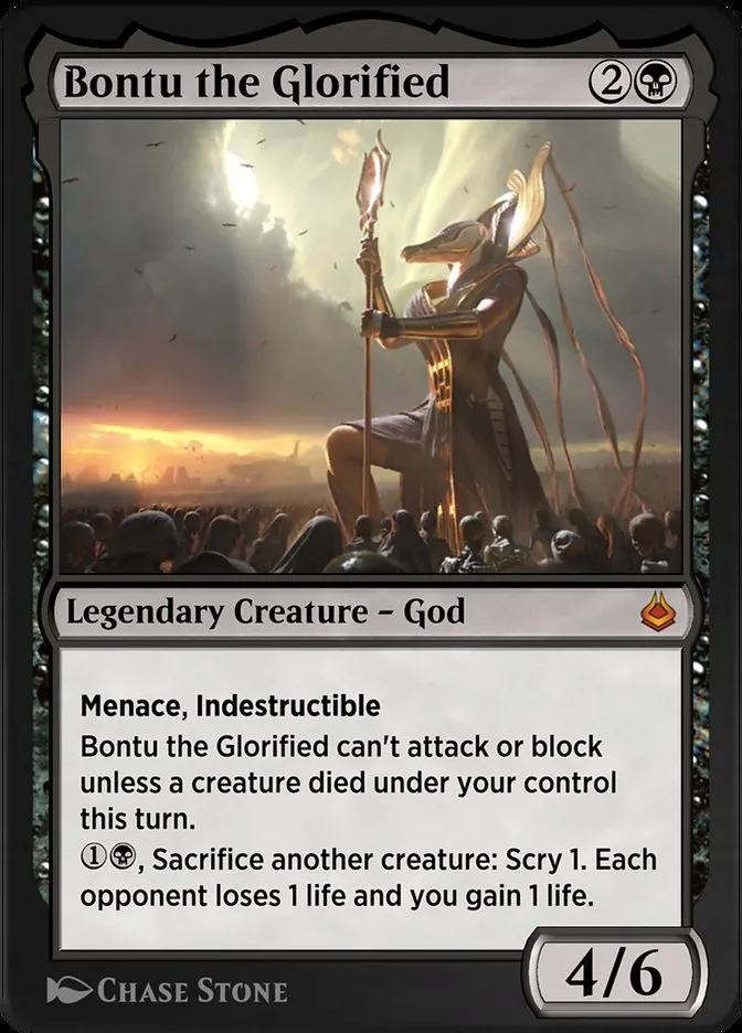 Bontu the Glorified Front Face