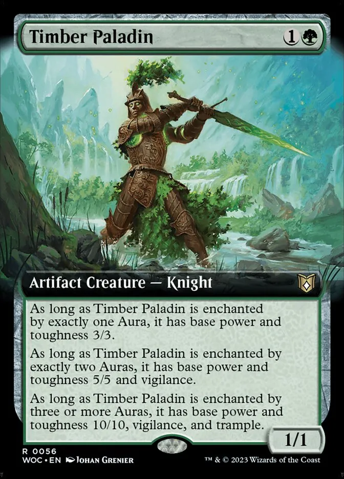 Timber Paladin Front Face