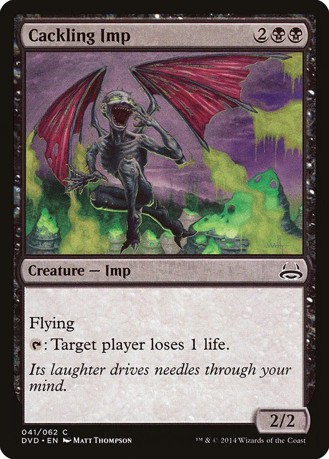 Cackling Imp Front Face