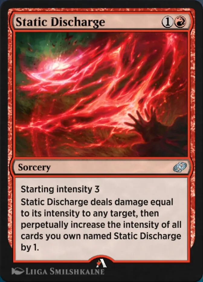 Static Discharge Front Face