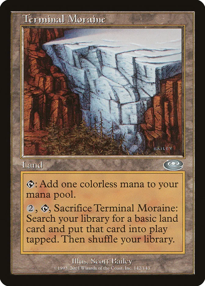 Terminal Moraine Front Face
