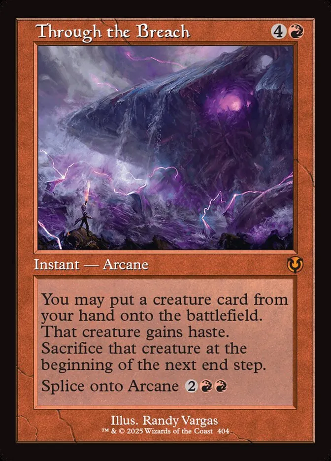 Through the Breach Front Face