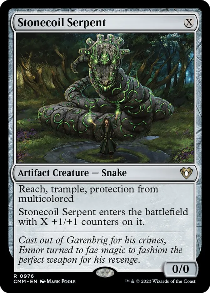 Stonecoil Serpent Front Face
