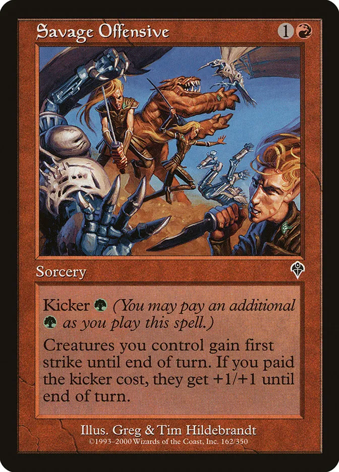 Savage Offensive Front Face