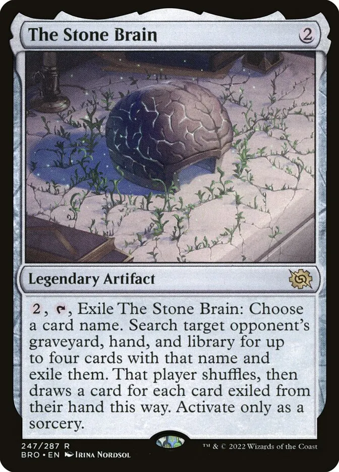 The Stone Brain Front Face