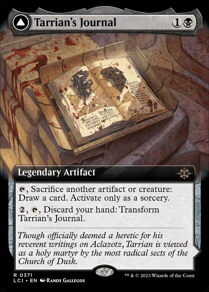 Tarrian's Journal // The Tomb of Aclazotz Front Face