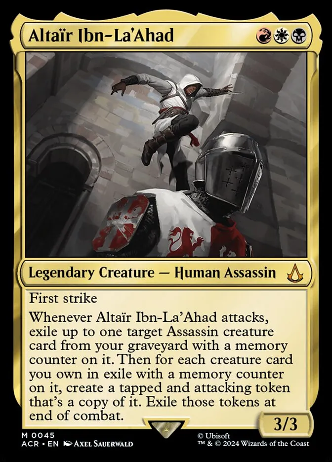 Altaïr Ibn-La'Ahad Front Face