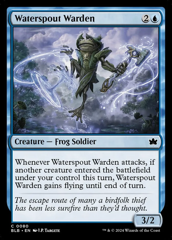 Waterspout Warden Front Face