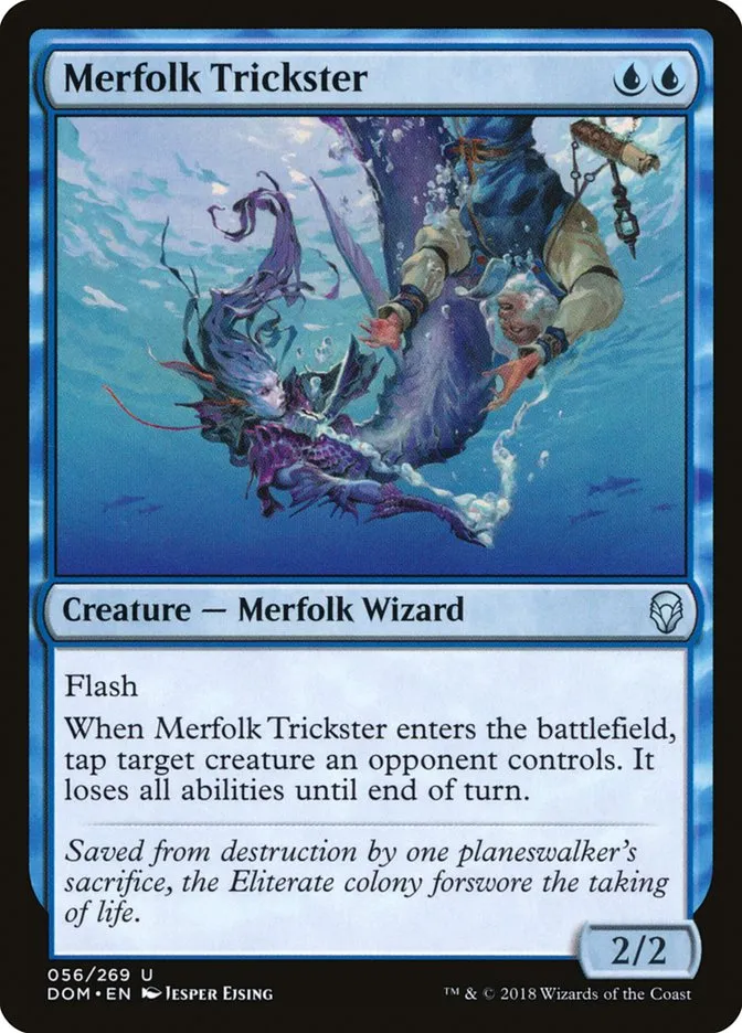 Merfolk Trickster Front Face