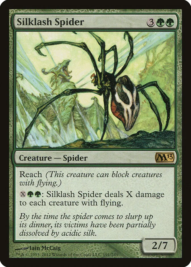 Silklash Spider Front Face