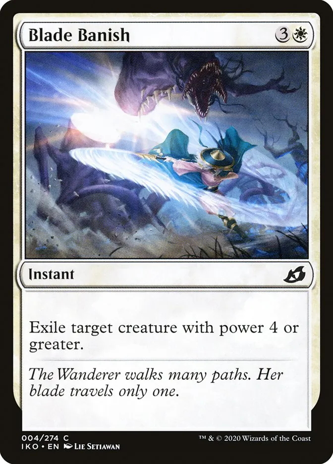 Blade Banish Front Face