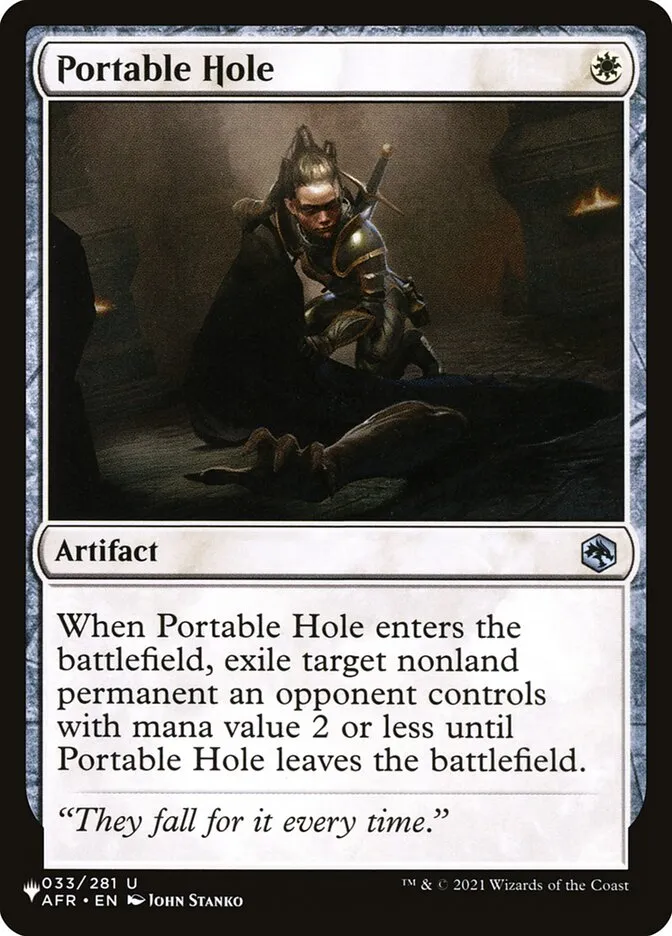 Portable Hole Front Face