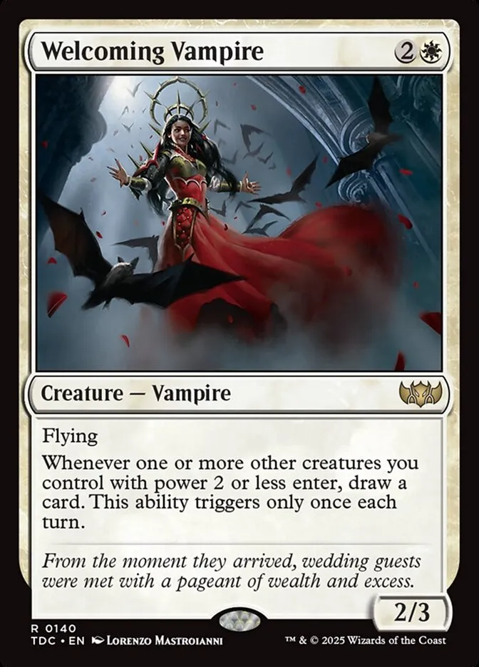Welcoming Vampire Front Face