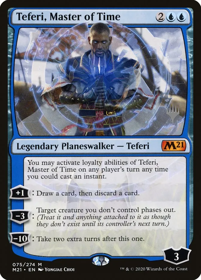 Teferi, Master of Time Front Face