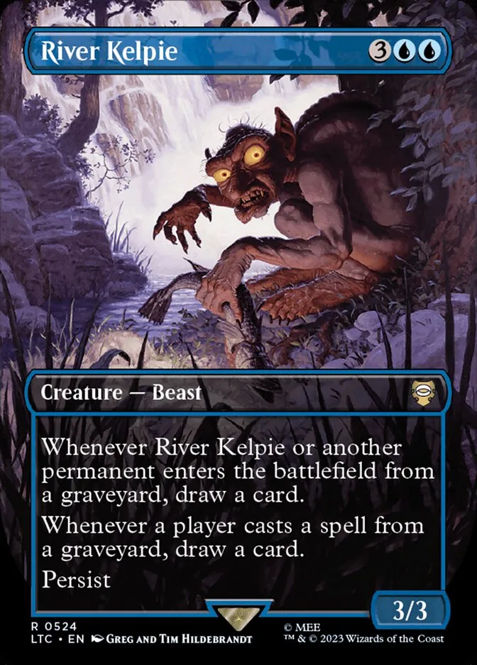 River Kelpie Front Face