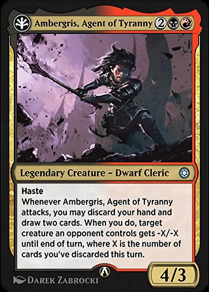 Ambergris, Agent of Tyranny Front Face