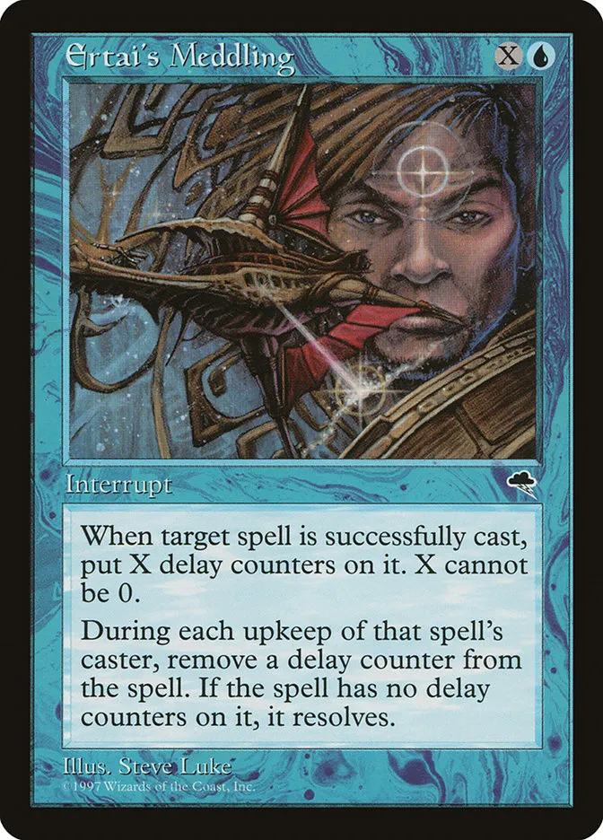Ertai's Meddling Front Face