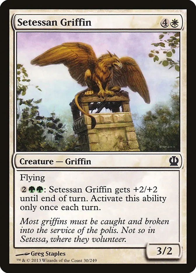Setessan Griffin Front Face