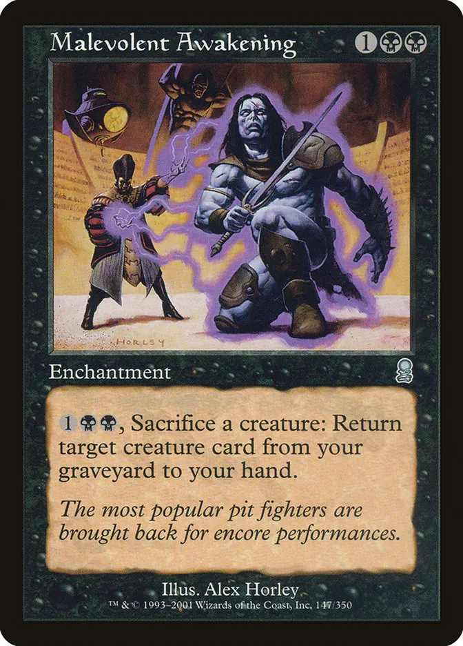 Malevolent Awakening Front Face