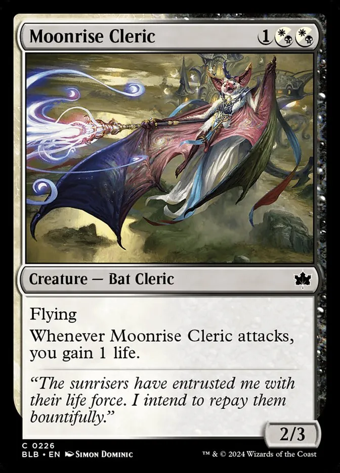 Moonrise Cleric Front Face