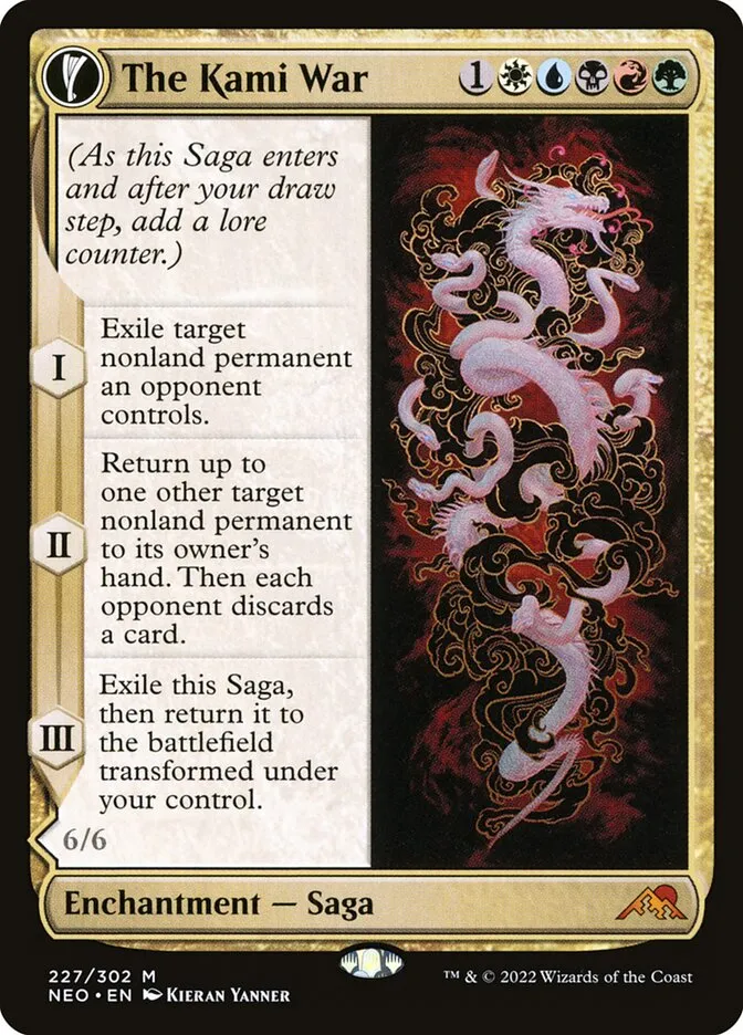 The Kami War // O-Kagachi Made Manifest Front Face