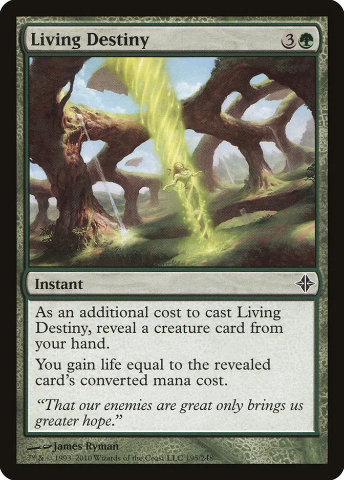 Living Destiny Front Face
