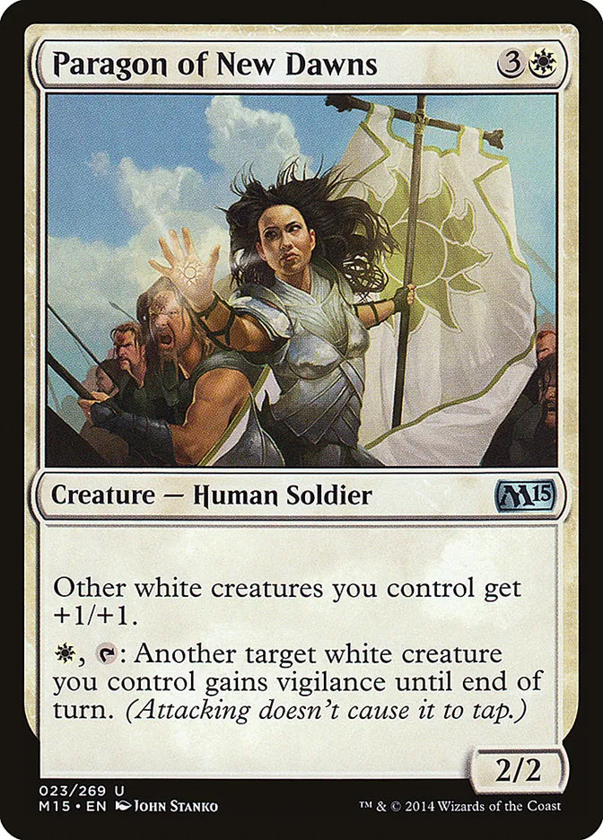 Paragon of New Dawns Front Face