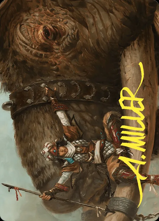 Tuskguard Captain // Tuskguard Captain Front Face