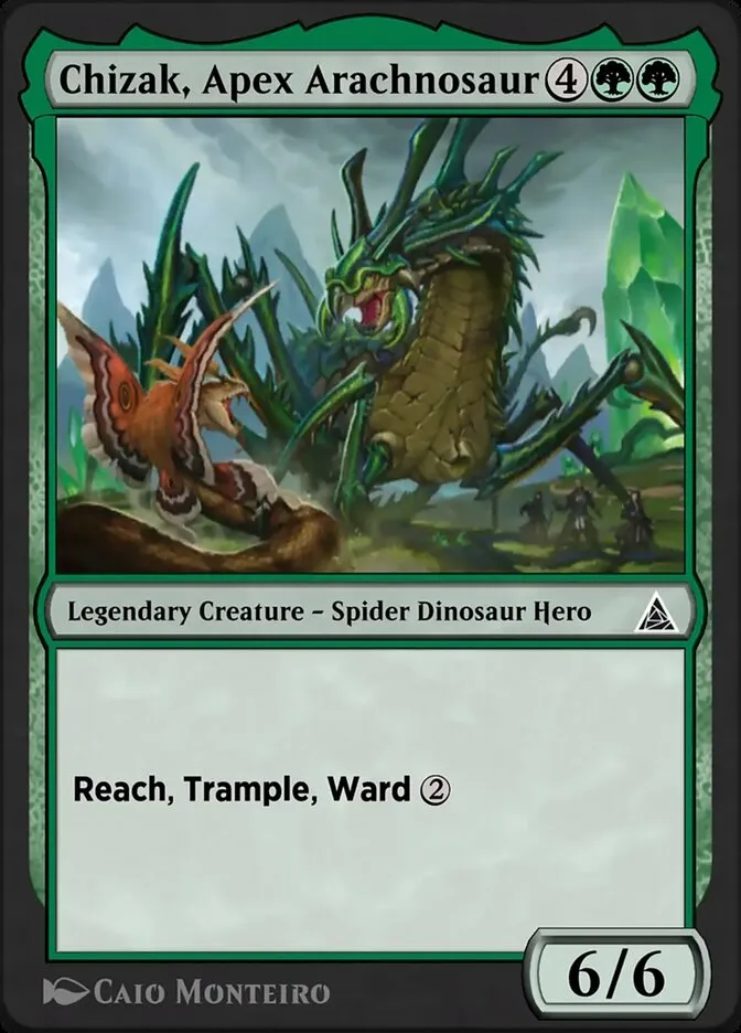 Spider-Rex, Daring Dino Front Face
