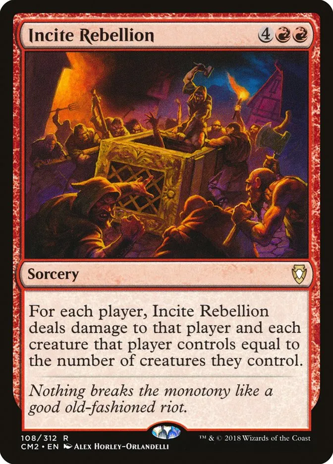 Incite Rebellion Front Face