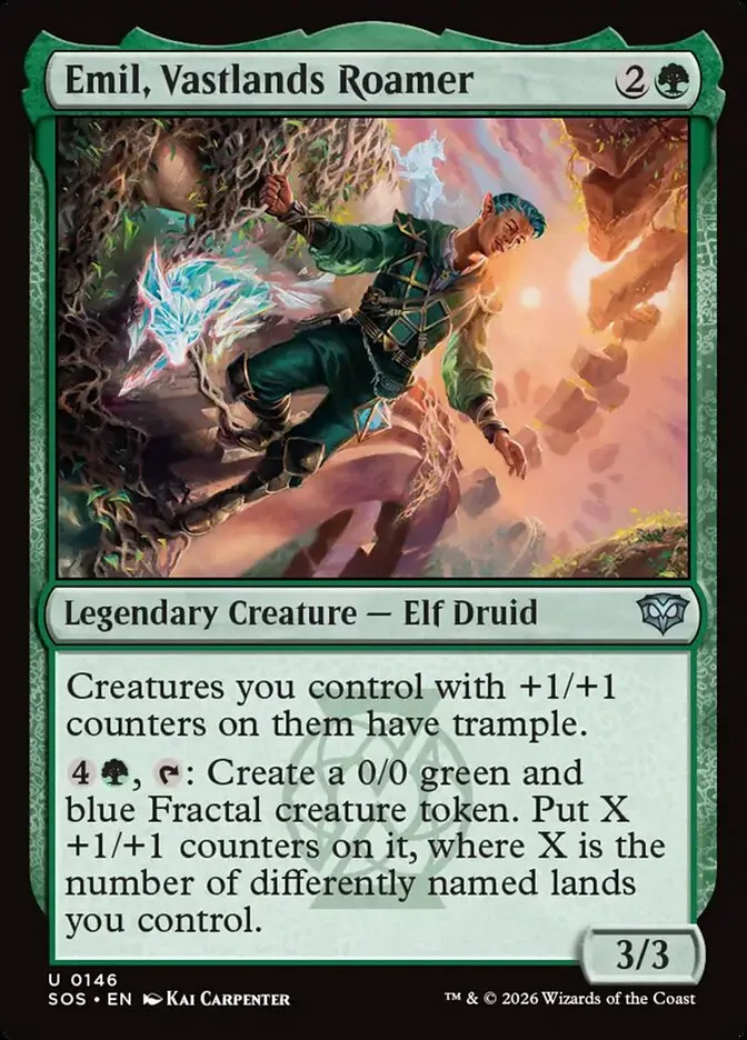 Emil, Vastlands Roamer Front Face