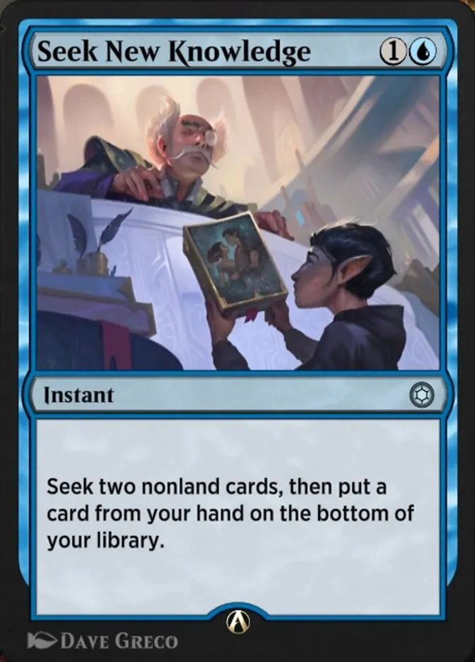 Seek New Knowledge Front Face